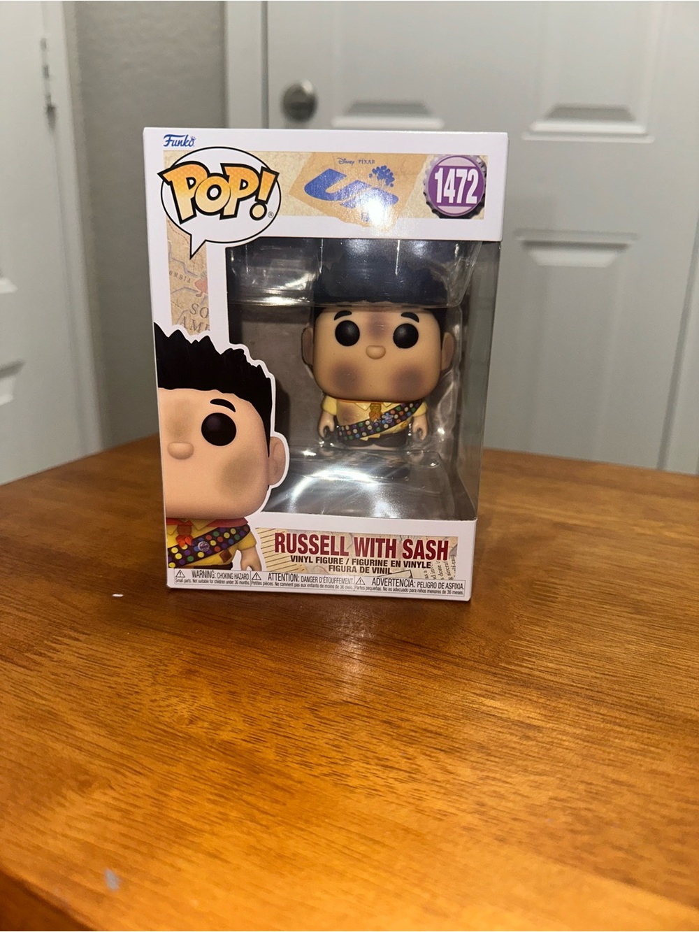 Funko Pop! Russell with Colorful Sash Vinyl Figure - Yellow, Brown, Black